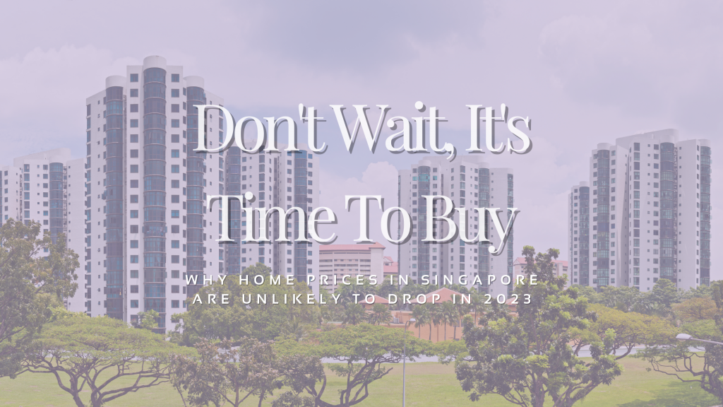 Singapore don’t wait to buy
